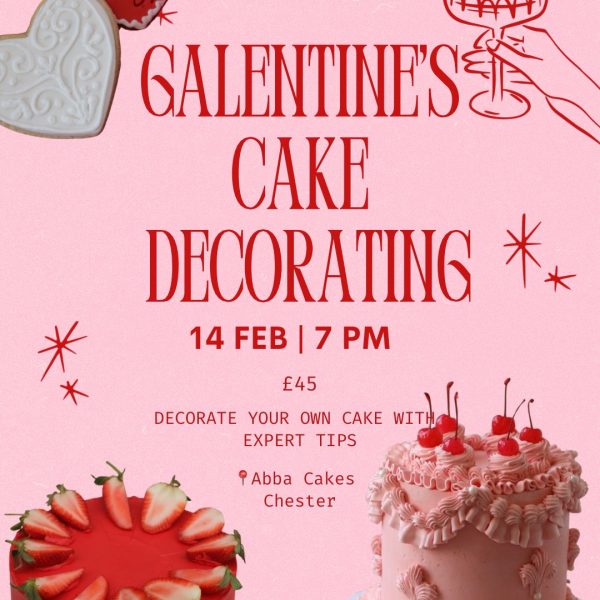 Galentine's Cake Decorating